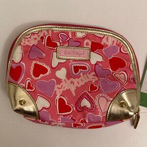 Lilly Pulitzer Zippity-Do Makeup Bag Hotty Pink Love Bug NWT